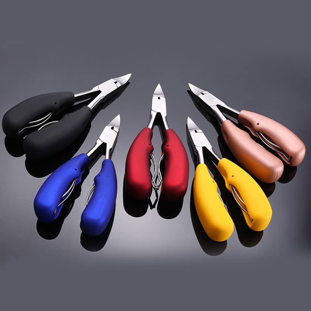 COSLUXE Toenail Clippers, Professional Thick & Ingrown Toe Nail Clippers for Men & Seniors, Pedicure Clippers Toenail Cutters, Super Sharp Curved Blade - Image 8