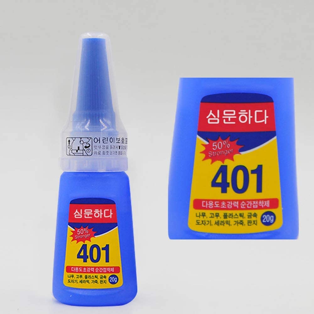 My Colors Nail Glue - Super Glue Stronger For Artificial Or Fake Nails,Nail Art 20g - Bottle 401 Rapid Fix Handmade Adhesive Quick Dry (clear, pack of 1) - Image 3
