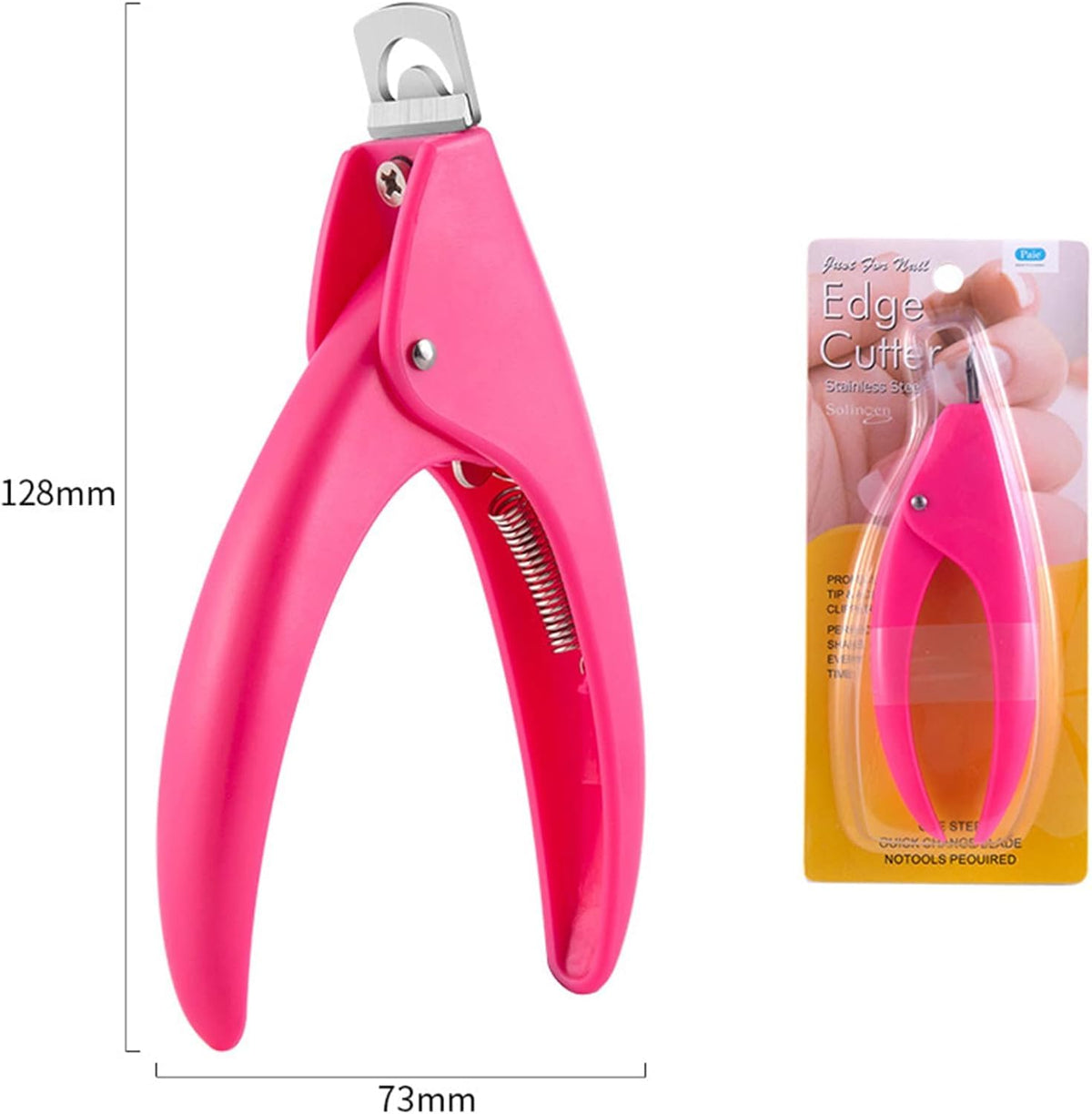 NAILWIND Acrylic Nail Clipper, Acrylic Nail Cutter Fake Nails Clippers False Nails Cutter Nail' Tip Clipper Artificial Nail' Clipper Nails Tip Trimmer For Artificial Nail; Art Manicure Tools 1 PCS - Image 7