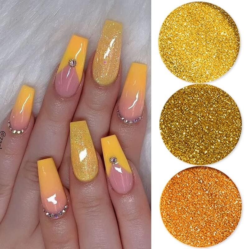NAILWIND Nail Glitter Powder, Chrome Nail Powder, Metallic Mirror Powder, for Woman Girls,Nails Decoration,Nail Art Manicure,Nail Designs (Green, 6 Pcs Set) - Image 8