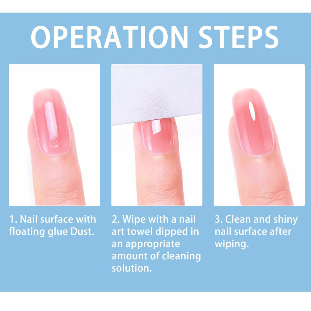 NAILWIND UV Nail Gel Cleanser for Nails, Finishing Wipe Sticky Residue Remover Cleanser Cleaner 100ml Nail Surface Cleanser for Gel Nails,Nail Cleaning Solution for UV Polish - Image 6
