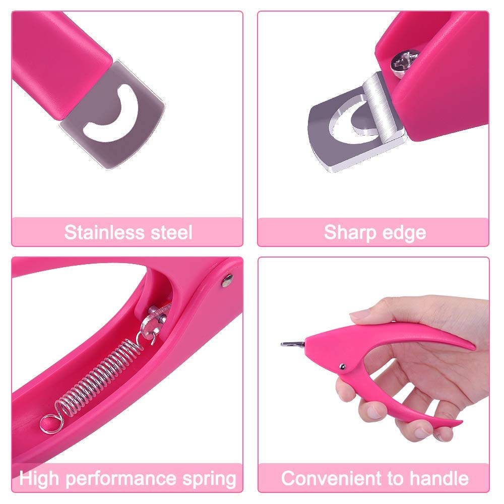Cosluxe Acrylic Nail Clipper, Acrylic Nail Cutter Fake Nail Clippers False Nails Cutter Nail Tip Clipper Artificial Nail Clipper Nails Tip Trimmer For Artificial Nail Art Manicure Tools 1 PCS - Image 6