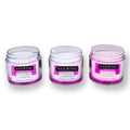 NAILWIND Acrylic Nail Extension kit, Pink Clear White Acrylic Nail Kit, Acrylic Nail Powder, 28g x 3pcs