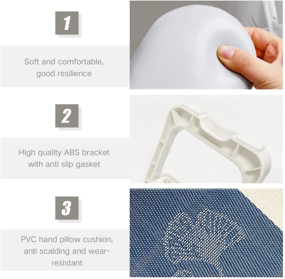 NAILWIND Nail Pillow Hand Rest for Nails, Arm Rest Nail Table for Fingernails and Toenails, Professional Manicure Nail Pillow Hand Rest Stand for Nail Technician Salon Use - Image 6