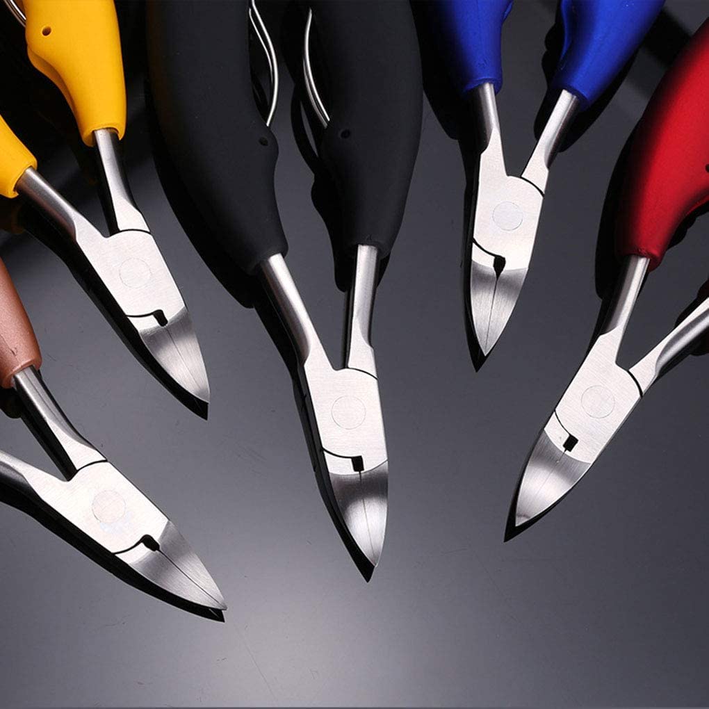 COSLUXE Toenail Clippers, Professional Thick & Ingrown Toe Nail Clippers for Men & Seniors, Pedicure Clippers Toenail Cutters, Super Sharp Curved Blade - Image 9