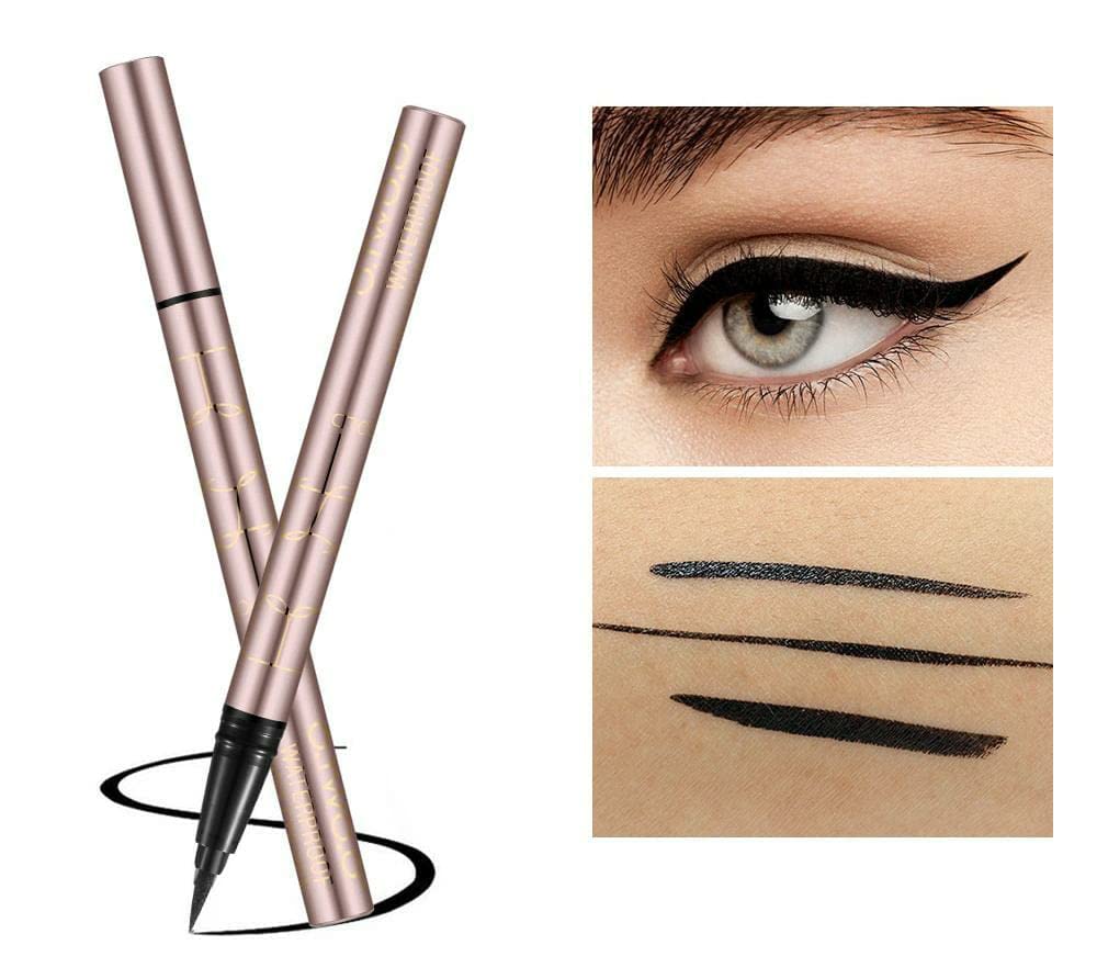 O TWO O ROSE GOLD Super Waterproof Long Lasting EyeLiner Pen 1ml 01-black - Image 5