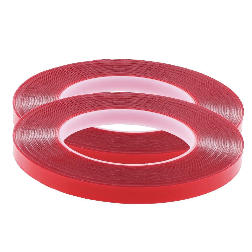 NAILWIND Double Sided Tape, Nail Tape Acrylic Strong Adhesive Removable Press On Nails Adhesive Strong Sticky Mounting Tapes For Press On Nail Salon Nail Tips, 6 Cm, 4 Cm, Multicolor - Image 9