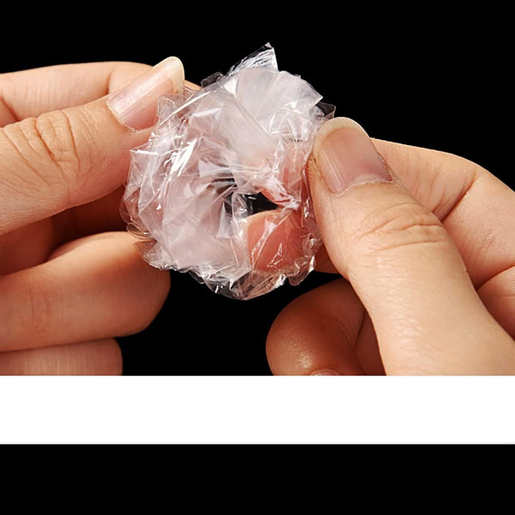 COSLUXE ear caps 100 Pcs for Clear Waterproof Ear Protectors – Disposable Ear Caps for Bathing, Shower, Hair Dye, Spa, and Salon Use – Elastic and Lightweight Ear Covers for Home, Hotel, and Travel - Image 6