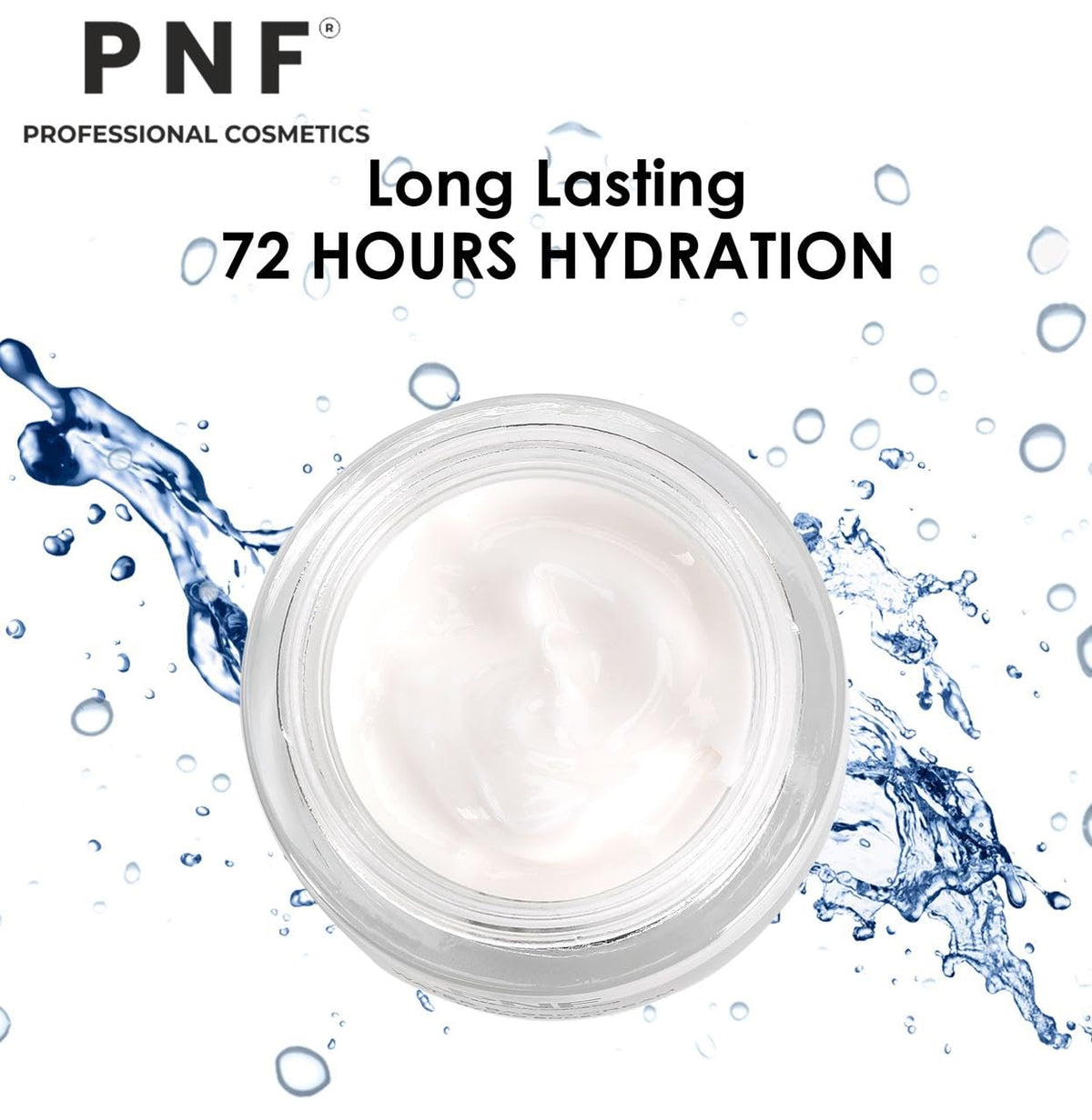 PNF PROFESSIONAL Hydro Boost Face Moisturizer | Water Based Cream | Multi Functions Light Weight Moisture | for All Skin, Oil-Free Water Gel Face Lotion 40g - Image 4