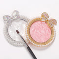 NAILWIND Resin Stone Nail Art Palette, Nail Mixing Palette with Diamond Base, Nail Art Cosmetic Mixing Palette Color Mixing Pigment Polish Holder Nail Art Painting Gel Palette Pear