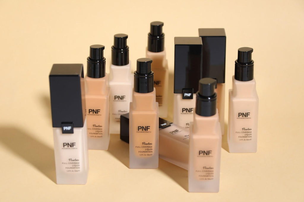 PNF PROFESSIONAL Flawless Finish Foundation | Full Coverage Liquid Foundation | Long Lasting, Waterproof | Buildable Full Coverage | Lightweight | Easy to Blend | 30ml (ANGEL, 30ml) - Image 9