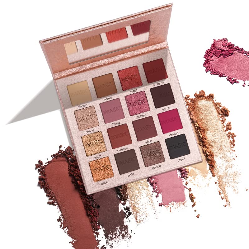 COSLUXE IMAGIC Professional Cosmetic 16 Color Eye-Shadow Palette EY - 318 - Image 5