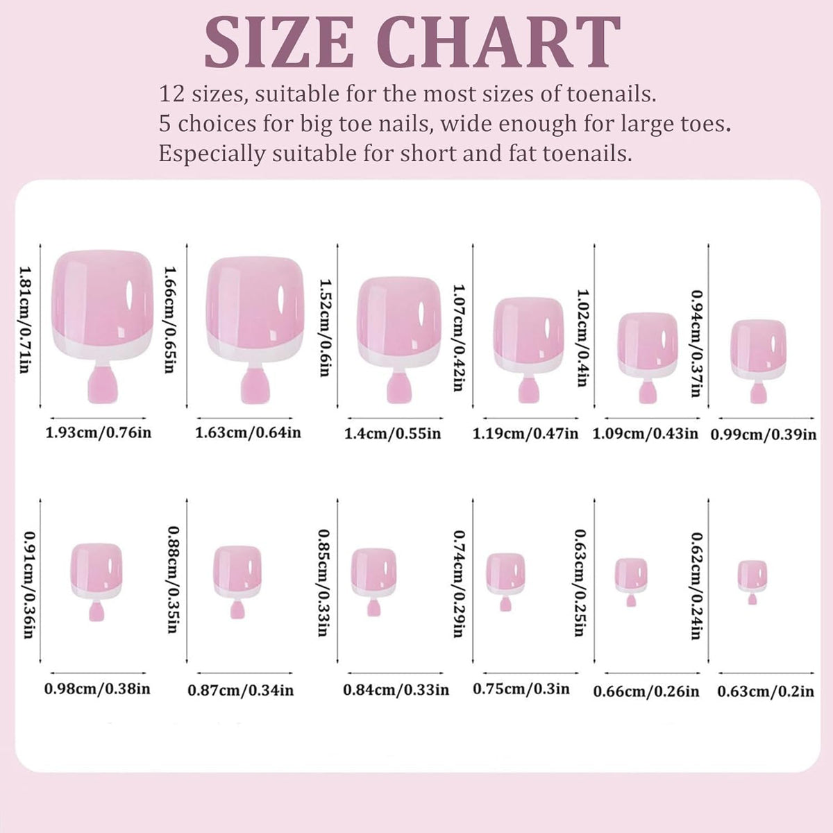 NAILWIND 9 Color Press On Nails Fake Nail 216 Pcs, French tip press-on nails, Press on Nail, Artificial Nail Extensions Combo in Multicoloured, Full Cover Glossy Nude False Acrylic Nails for Women Girls (08) - Image 5