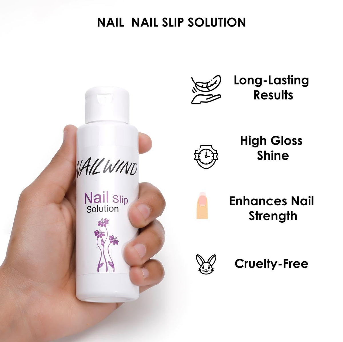 NAILWIND Slip Solution Liquid Poly Nail Gel Slip Solution for Poly Nail Gel Nails Slip Solution 100ml - 1.35FL.OZ - Image 5