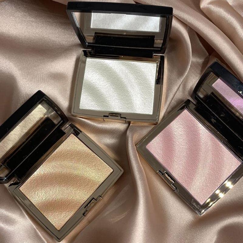 Hojo Highlighter Highlight Shimmering Powder, Waterproof Long Lasting Highlighter,Highlight Powder Palette,highlighter makeup 10g (01) PINK - Image 5