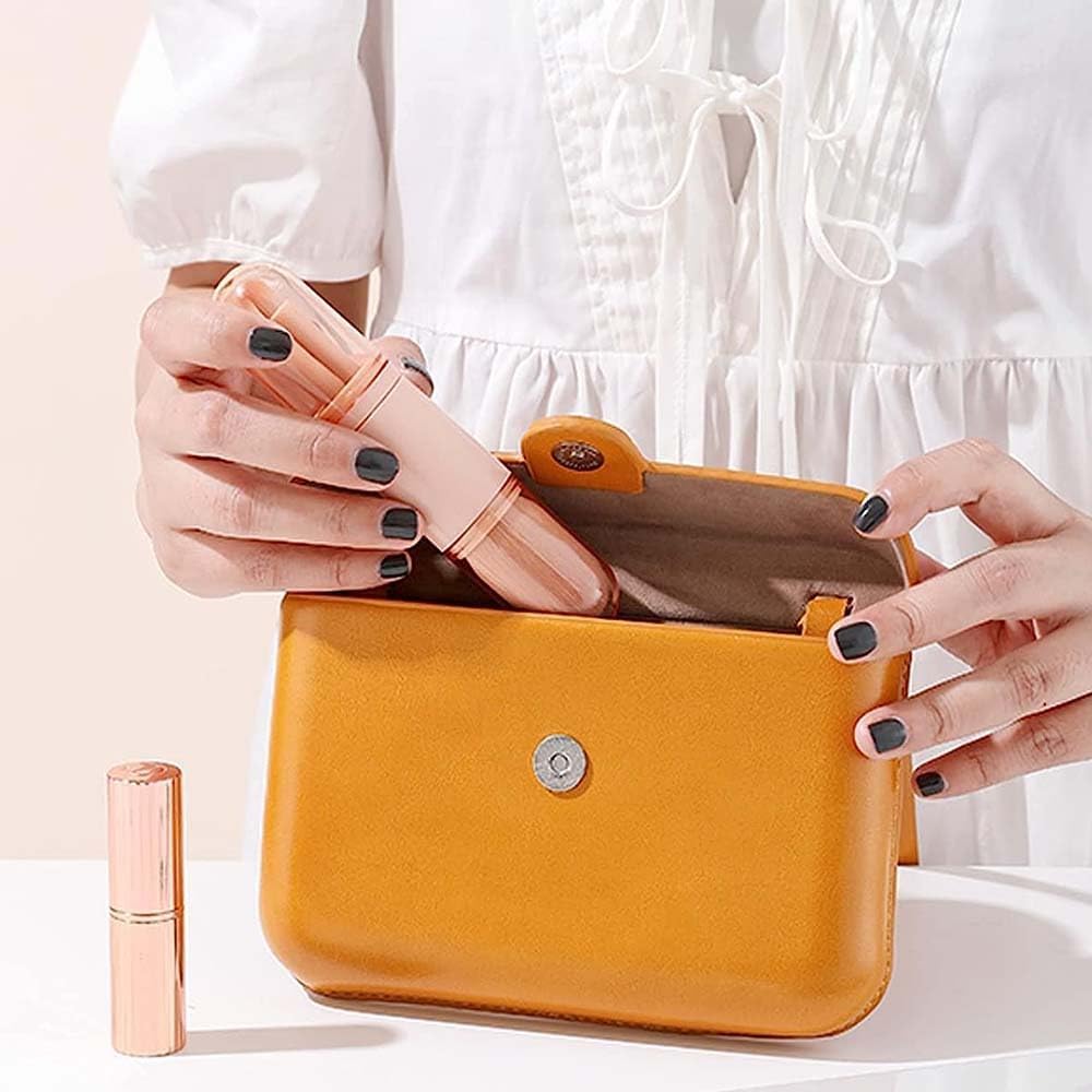COSLUXE 4 in 1 Travel Makeup Brushes Set, Portable Retractable Professional Foundation Blush, Small Powder, Eye Shadow, Concealer,Make Up Brush Set - Image 6