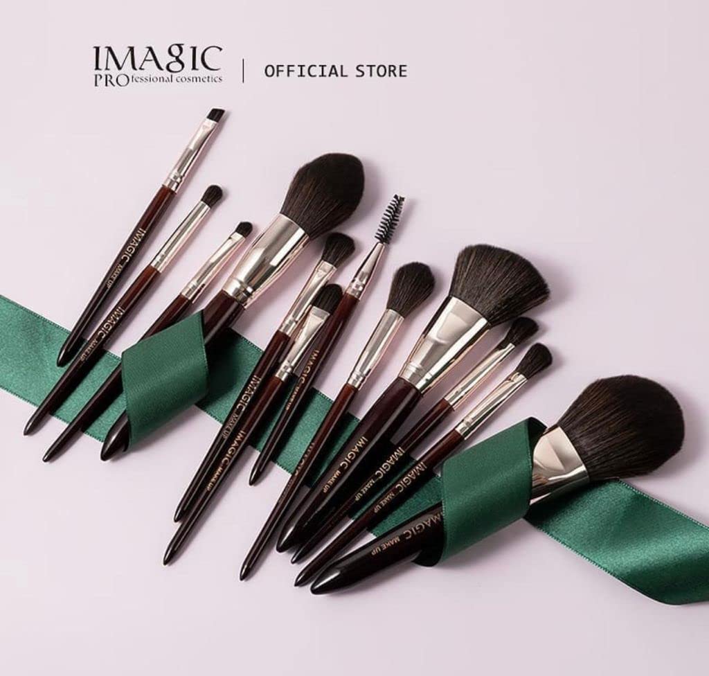 COSLUXE IMAGIC PROfessional 12PCS Professional Makeup Brush Set For Foundation Powder Blush Eyeshadow Face Makeup Brush - Image 4