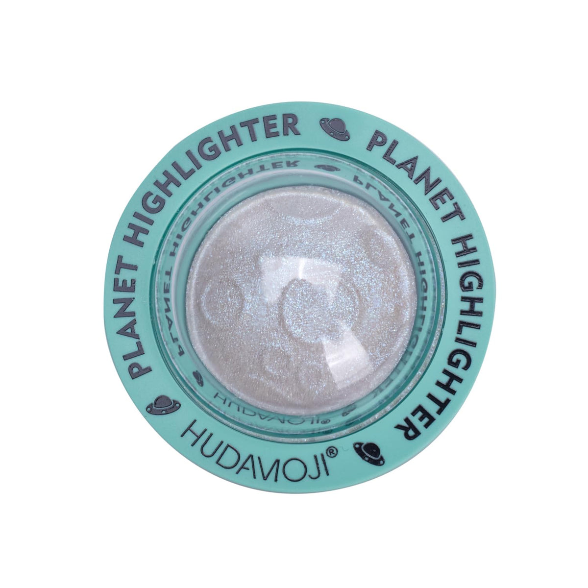 HUDAMOJI Planet Highlighter Collection, 4 Shimmering Shades, Cream Formula (rainbow, 5g) - Image 2