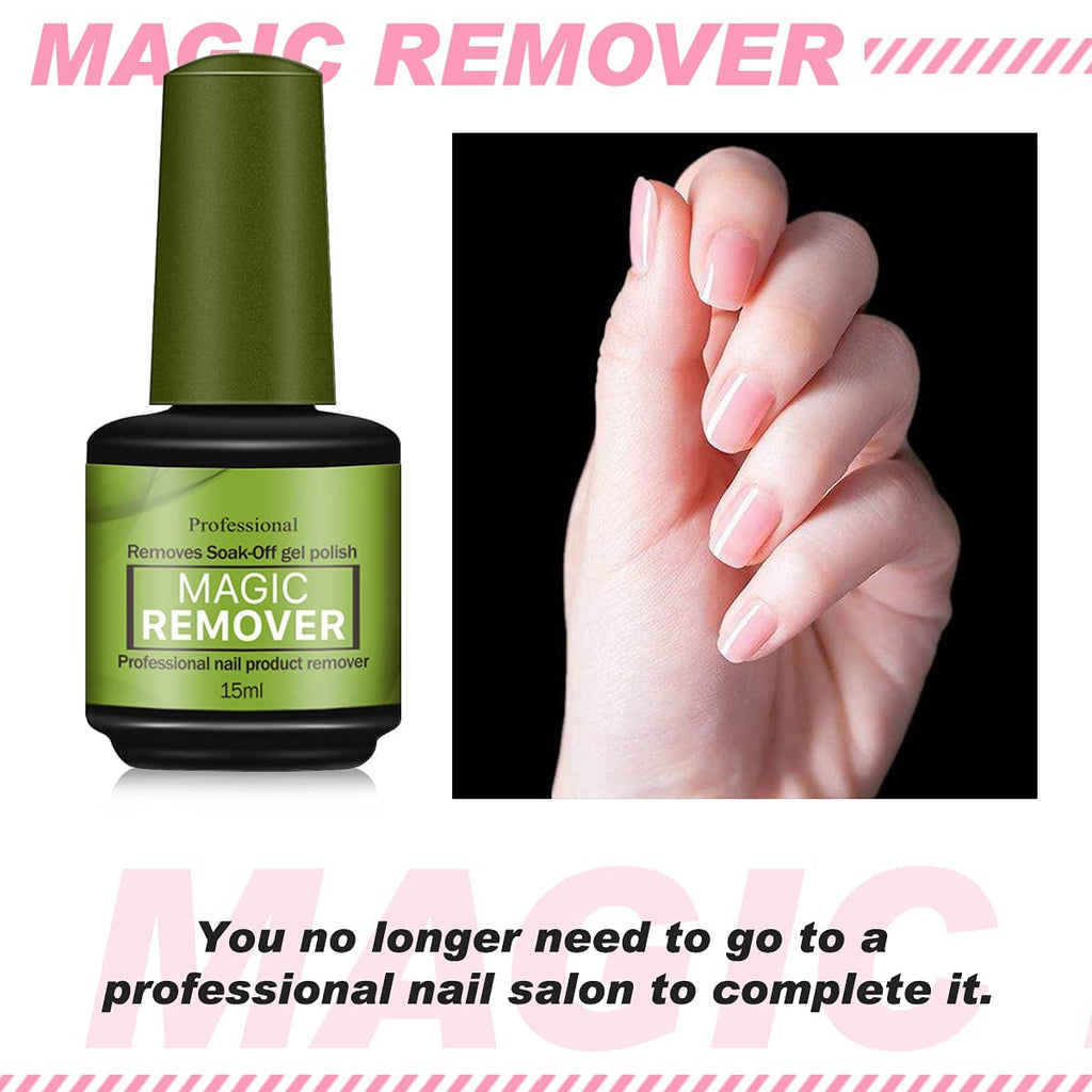 My Colors Gel Nail Polish Remover, Professional Remove Gel Nail Polish, Magic Remove Soak-Off Gel Polish, Peel Off In 2-5 Minutes, No Need for Foil, Soaking or Wrapping - Image 5