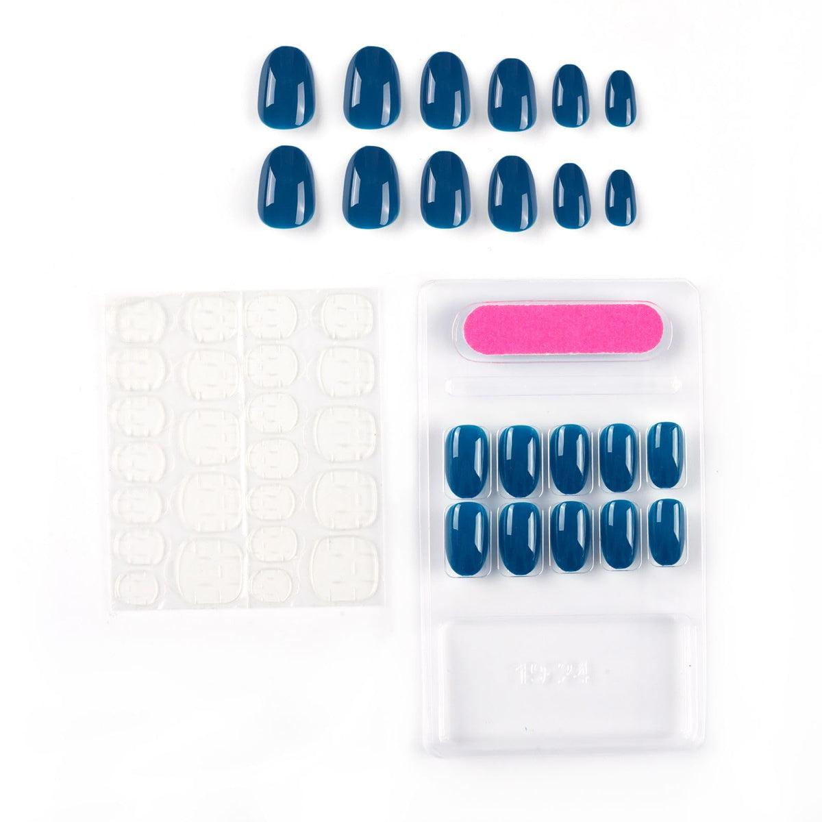 NAILWIND 24 Natural French Short False Nails Acrylic Full Cover Nails,Natural Fake Nails Delicate & Comfortable for Women and Girls (N10, 24 Count -Pack of 1) - Image 3