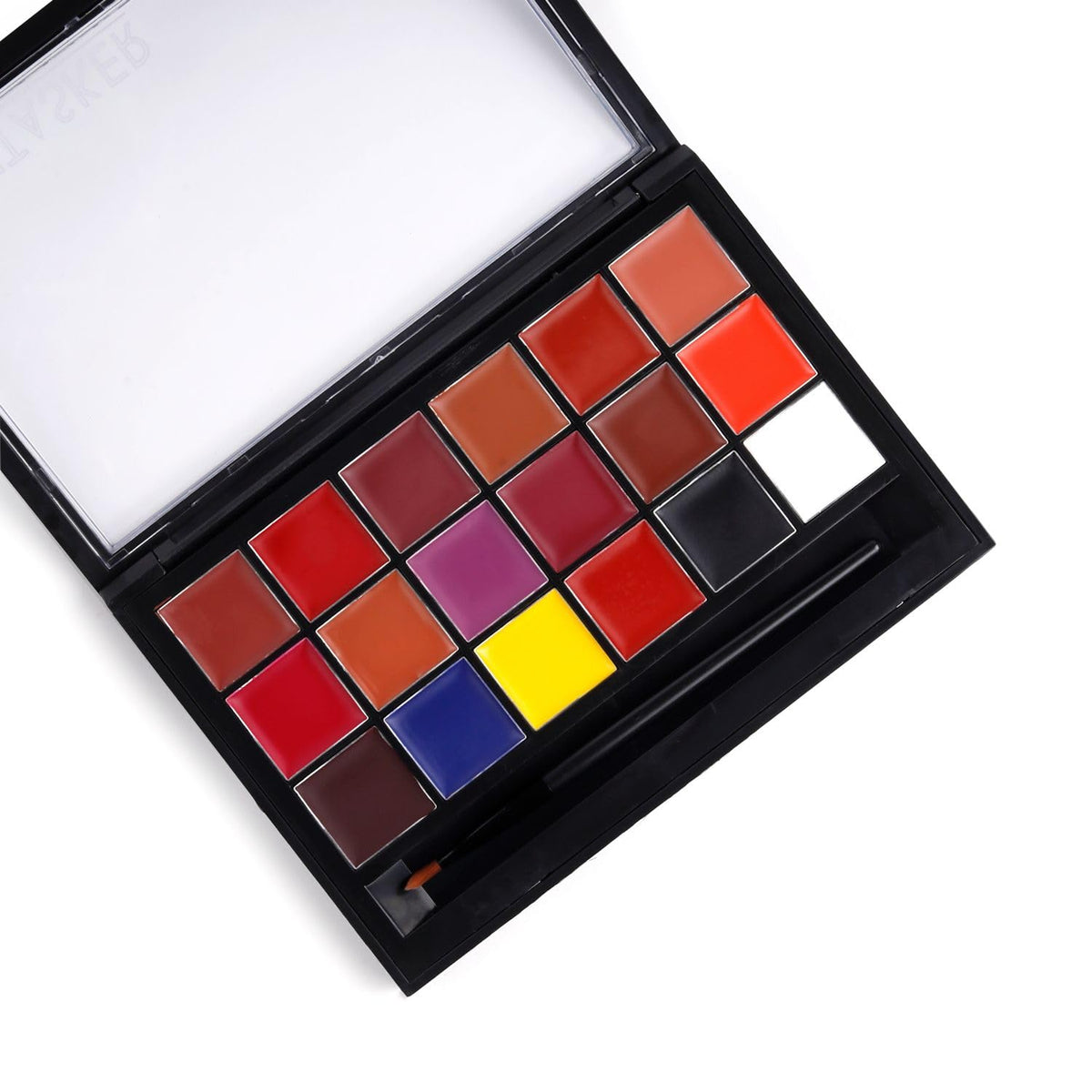 My Colors Professional Lipstick Palette, 18 Shades with Applicator Brush, Multicolour - Image 7
