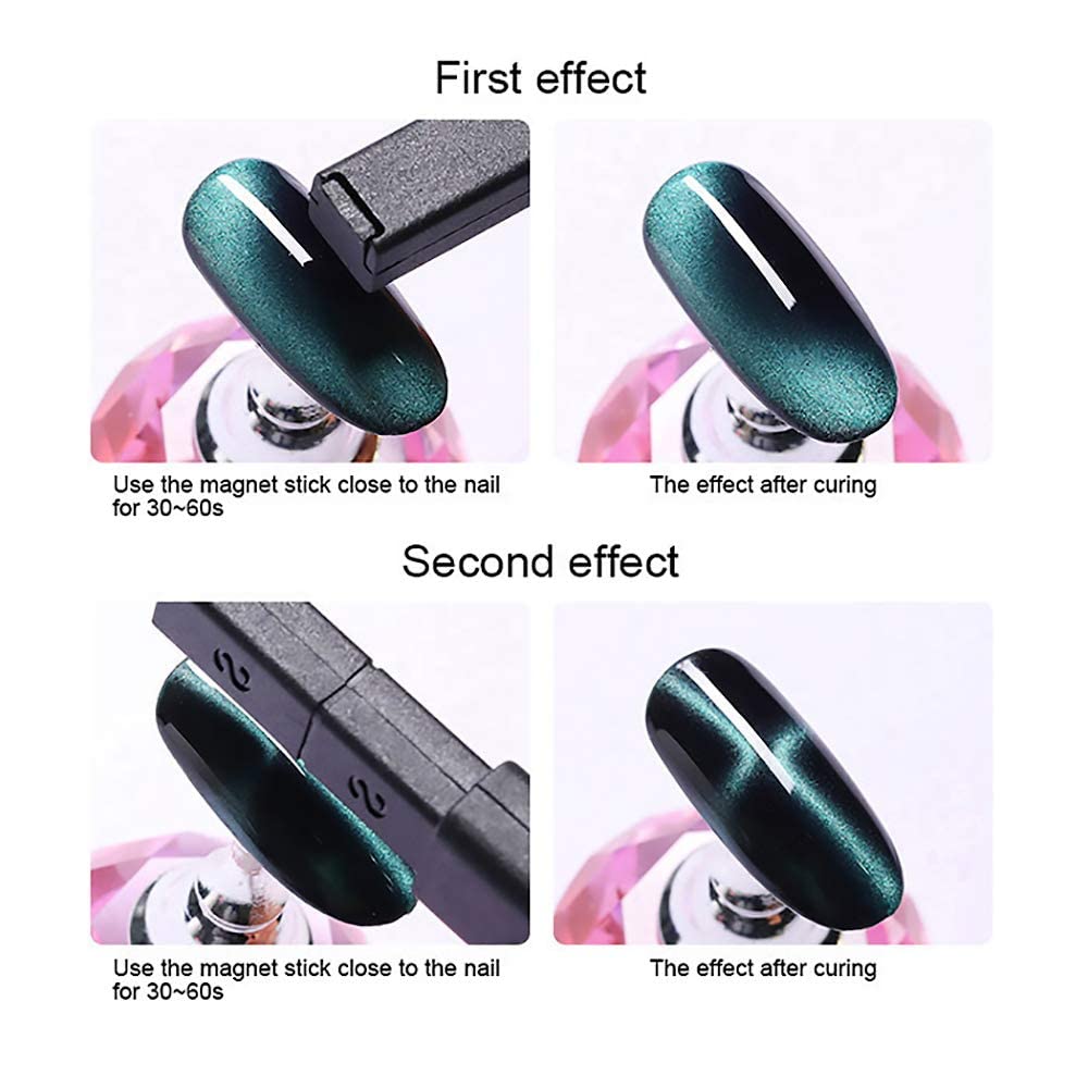 NAILWIND nail magnet Double-head Magnet Stick For 3D Magnetic Cat Eye Gel Nail Polish Nail Art Manicure Tools, (2 - PCS) - Image 6