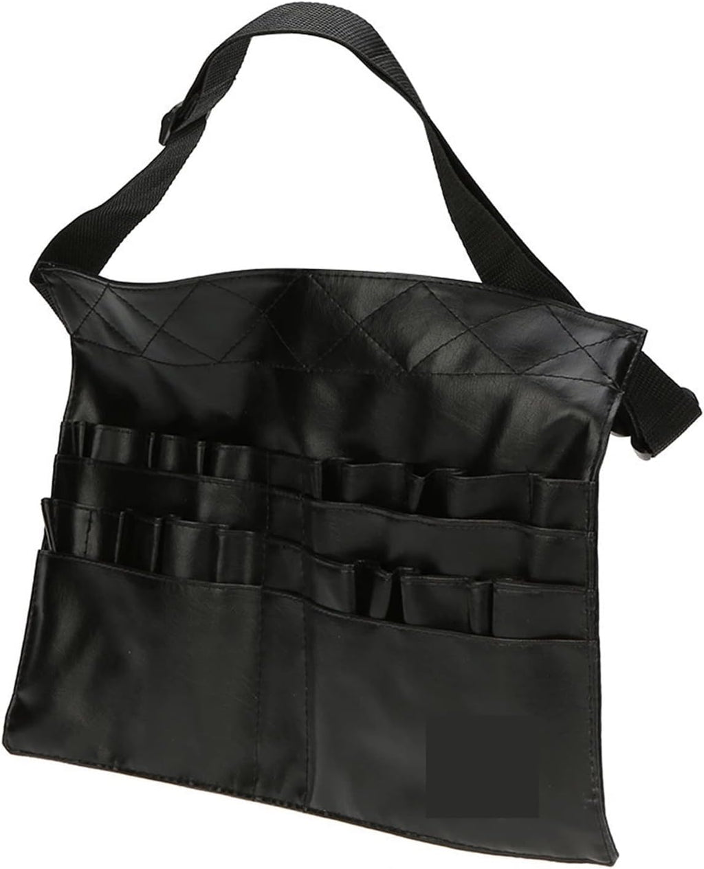 COSLUXE BEILI Makeup Brush Holder Bag, Professional Cosmetic Holder 28 Pockets Organizer with Artist Belt Strap (Brushes Not Included) - Image 5