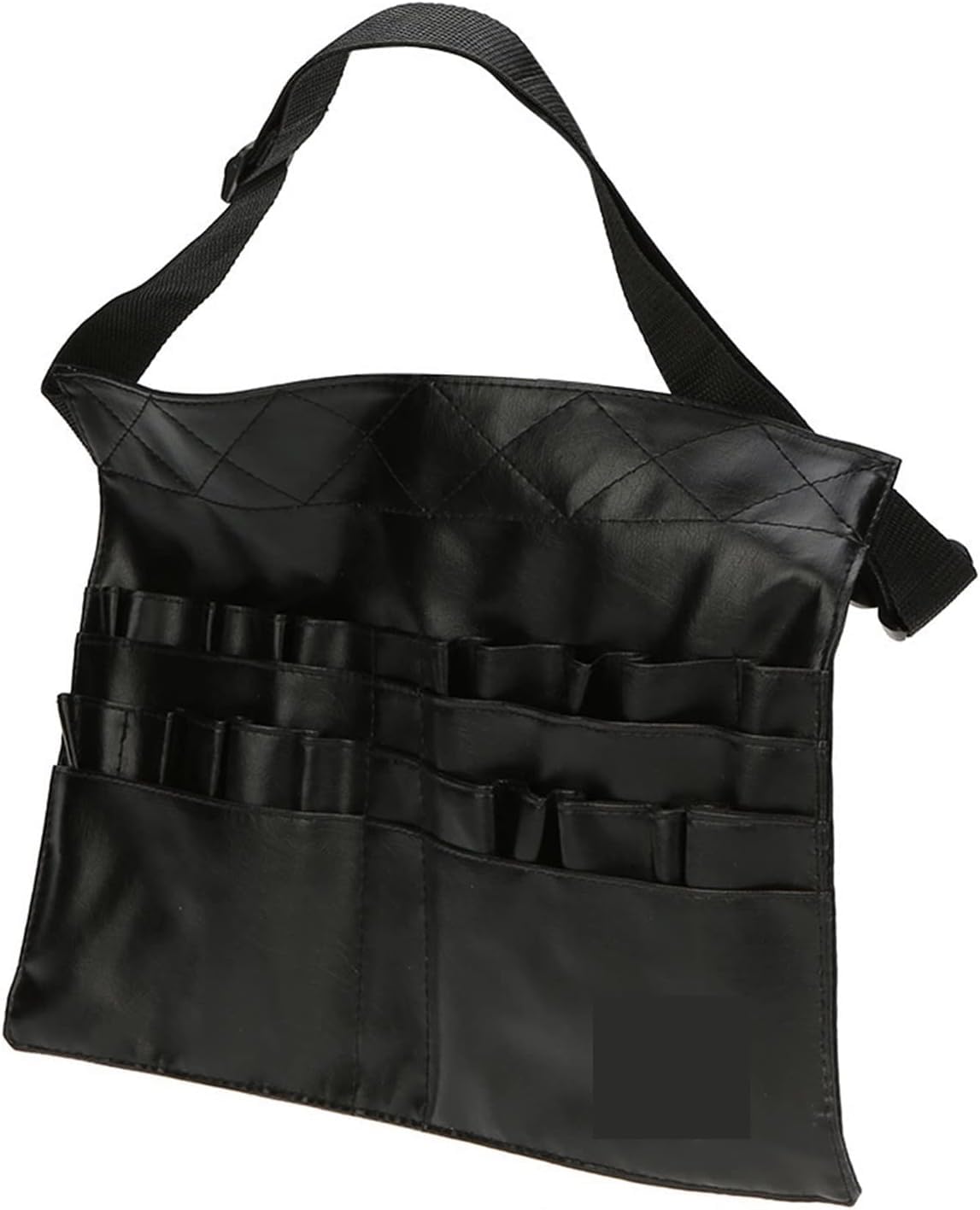 COSLUXE BEILI Makeup Brush Holder Bag, Professional Cosmetic Holder 28 Pockets Organizer with Artist Belt Strap (Brushes Not Included) - Image 5