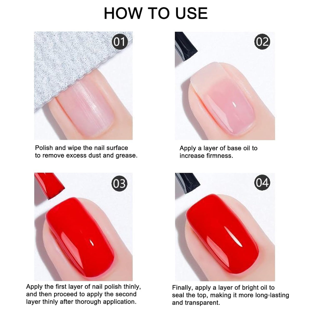 NAILWIND Nail Hardener Nail Care | Transparent | Enriched with Vitamin Oil | 15ml Nail Hardener - Image 9