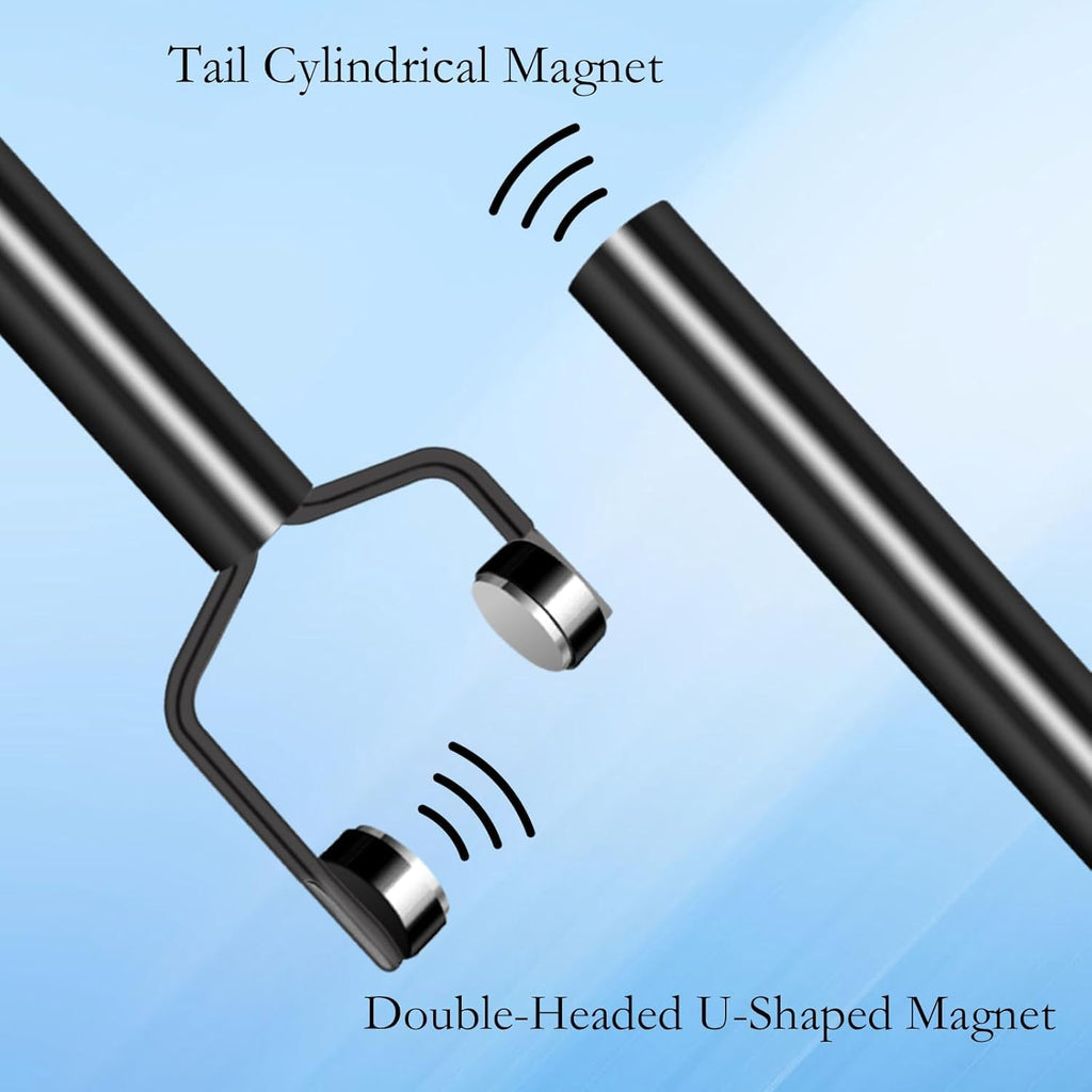 NAILWIND 3 IN 1 Nail Magnet Tool Y Shape Cat Eye Gel Polish Nail Magnet Pens, Powerful Force 3D Magnetic Double Head Multifunctional Design Portable Handheld for Salon Studio Home Manicure - Image 5