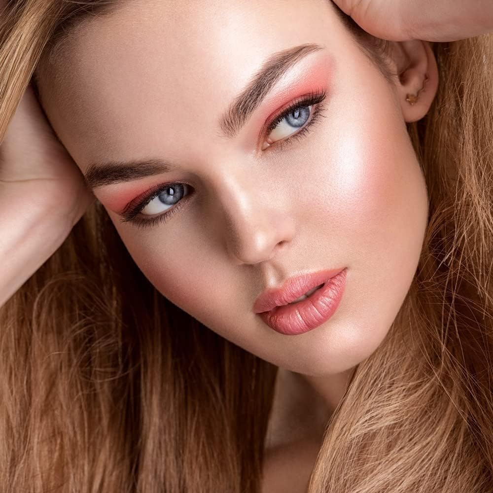 COSLUXE X DAROGE 44 Color Professional Book Style Makeup Palette - Highlighter Contour Eyeshadow Blusher Eyebrow Included Face Color Gift Kit Makeup Palette - Image 6