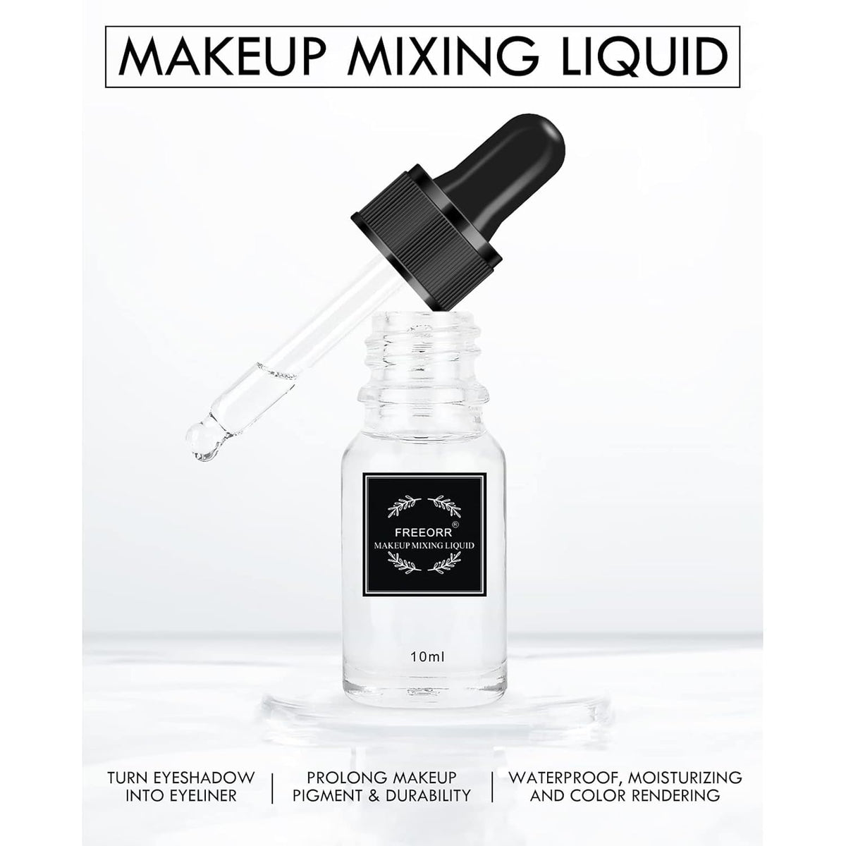 My Colors Duraline Makeup Mixing Liquid- 10ml | For Dry Gel Eyeliner, Foundation, Concealer, Eyeshadow Makeup | For Women, Girls - Image 3