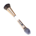 COSLUXE BEILI 4 in 1 Travel Makeup Brush Set – Foundation, Powder, Eyeshadow & Flat Brush | Compact Portable Brush Kit with Soft Bristles for Women & Girls
