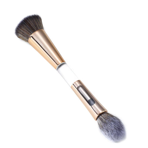 COSLUXE BEILI 4 in 1 Travel Makeup Brush Set – Foundation, Powder, Eyeshadow & Flat Brush | Compact Portable Brush Kit with Soft Bristles for Women & Girls