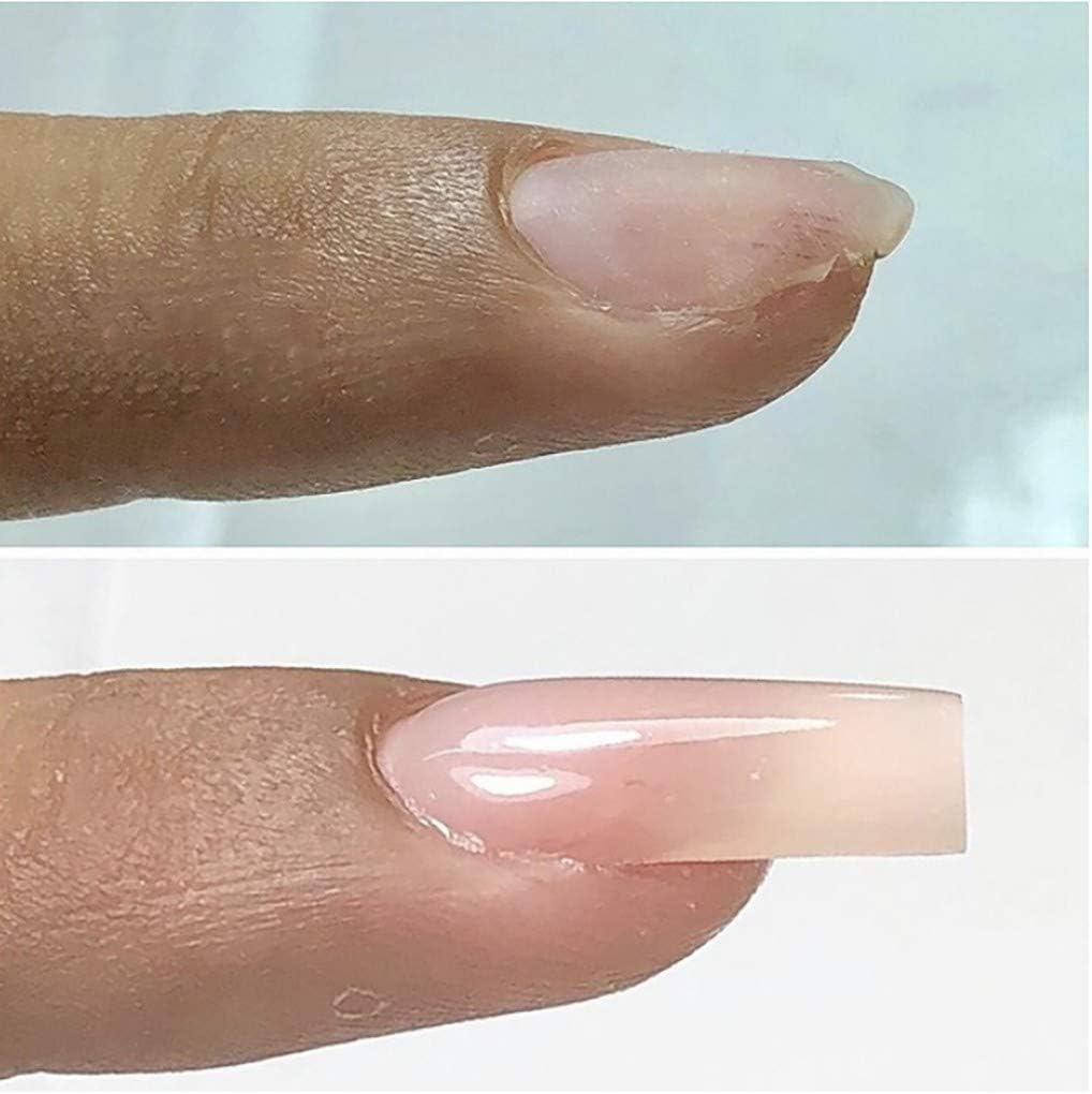 NAILWIND Solid Gel Nail Glue for Nail Tips Clear,Strong Adhesive Rhinestone Gel Nail Glue for Acrylic Nails Tips, Press on Solid Glue Gel, Nail Art Manicure Glue Gel, Need UV/LED Lamp (Clear, 15 ml) - Image 3