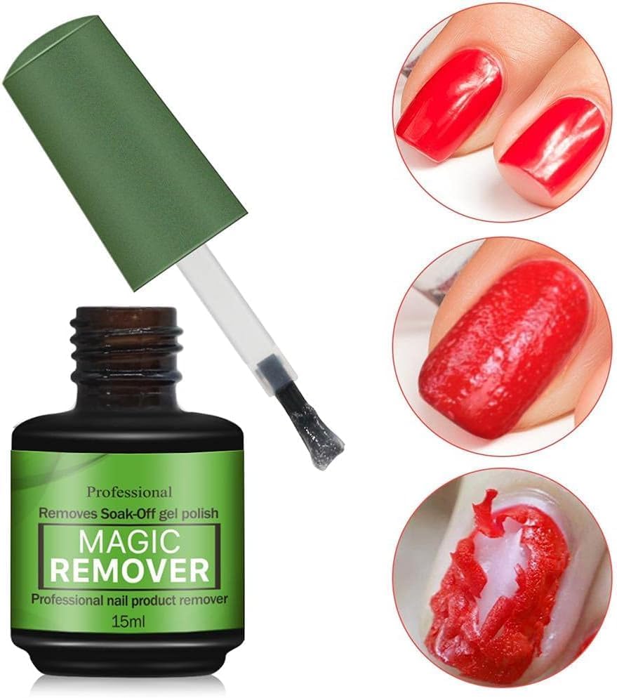 My Colors Gel Nail Polish Remover, Professional Remove Gel Nail Polish, Magic Remove Soak-Off Gel Polish, Peel Off In 2-5 Minutes, No Need for Foil, Soaking or Wrapping - Image 2