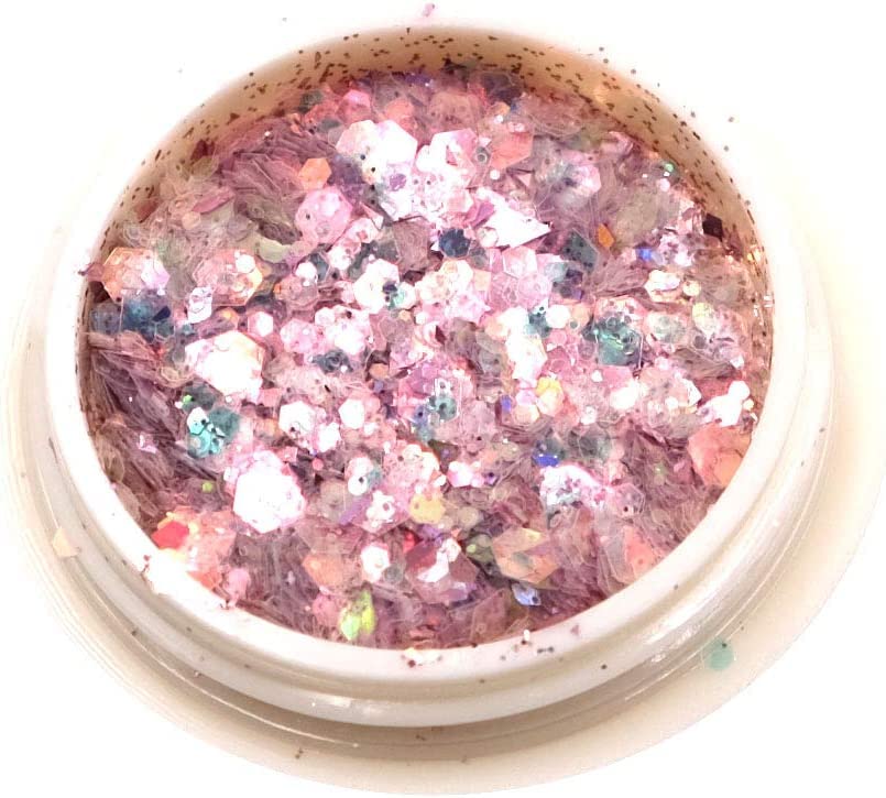 NAILWIND Nail Glitter Sequins Powder, Nail Decal Manicure for Nail Glitter Nail Polish Acrylic Nails 8 Pcs Nails Glitters Makeup Glitter Face Body Eye Hair Nails Festival Holographic - Image 7