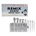 BH STUDIO PRO Remix Dance Brush Beat - 10 Piece Brush Set Premium Cosmetic Makeup Brush Set for Foundation Blending Blush Concealer Eye Shadow
