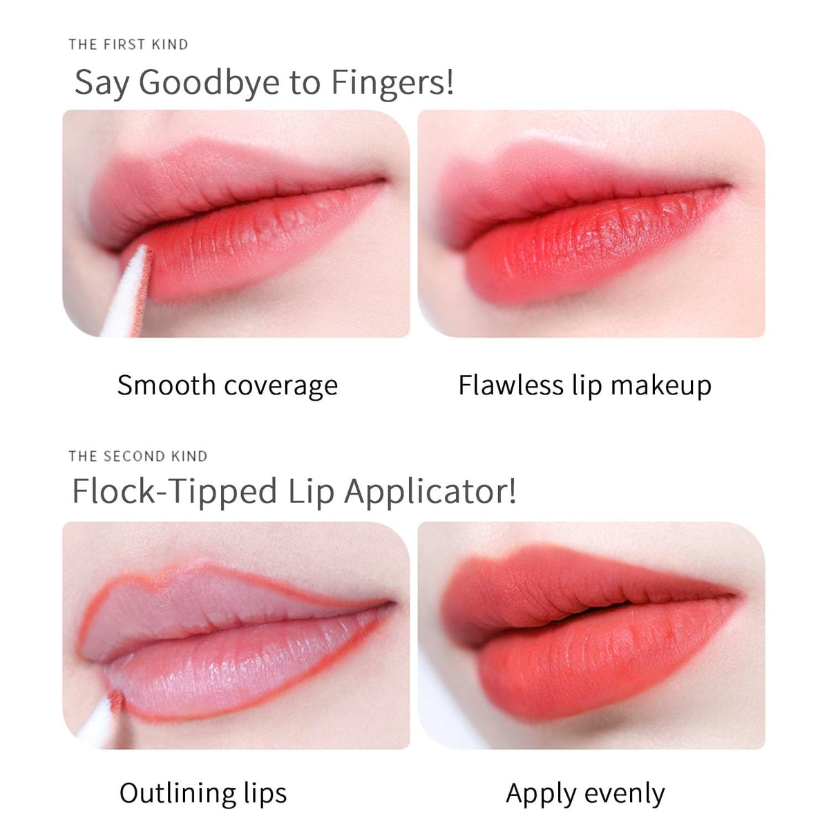 COSLUXE Lip Brush, Lip Applicator/Disposable Makeup Lips Brushes, Lip's Wands Lips; Brush Applicators Lipstick Brush Lips Gloss Applicators Mascara Brush Makeup Tool, 12 - Pcs - Image 9