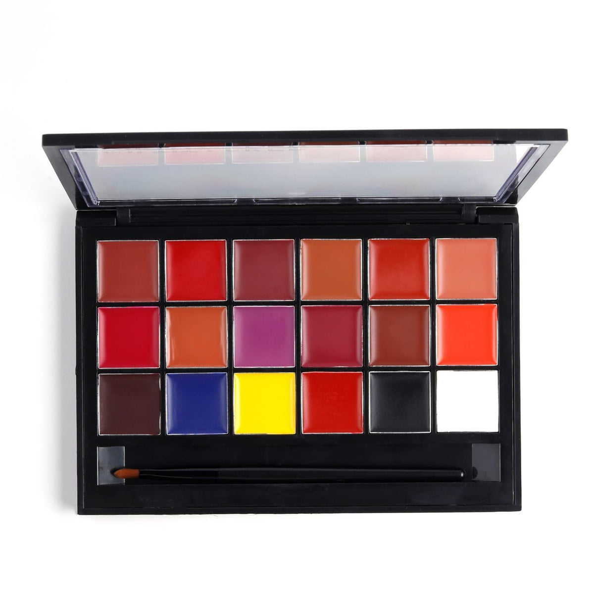 COSLUXE 18 Color Ultra Pigmented Pop Lips Matte Lip Cream Palette 19g lipstick palette for women - Image 2