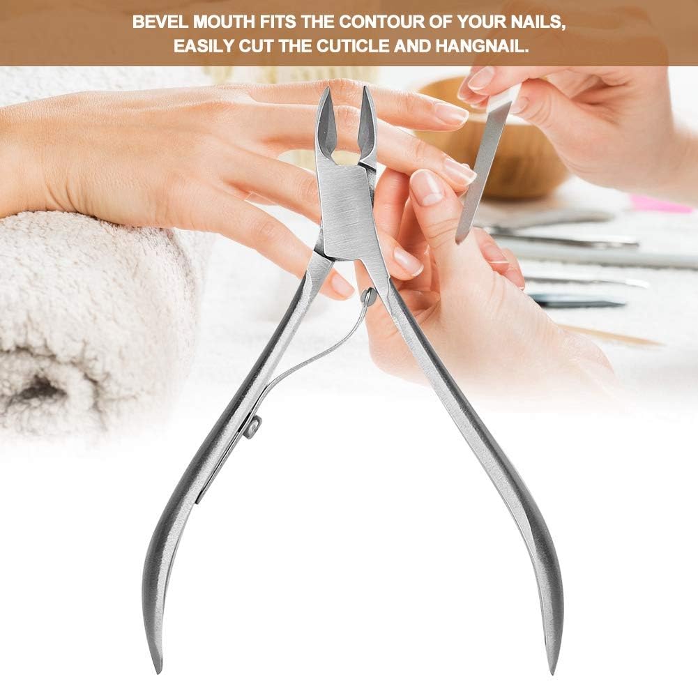 NAILWIND Cuticle Trimmer Cuticle Nippers,Professional Stainless Steel Cuticle Cutter Cuticle Clippers Cuticle Remover,Pedicure Manicure Tools for Fingernails and Toenails - Image 4