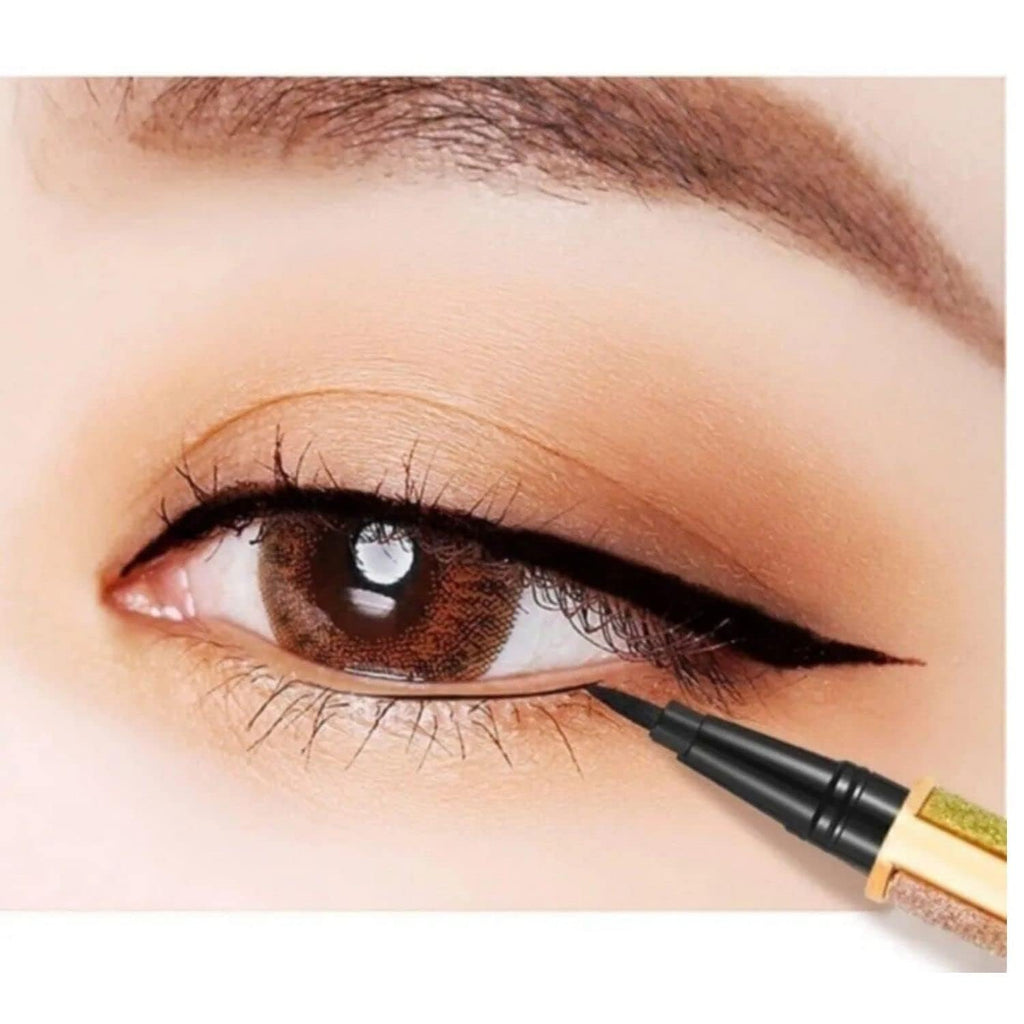 My Colors Liquid Eyeliner Pen Waterproof 0.8g, Long-Lasting, Non Magnetic, No Blooming Quick Drying Eye Liner Black, 1 Pcs Semi-Matte Finish - Image 2
