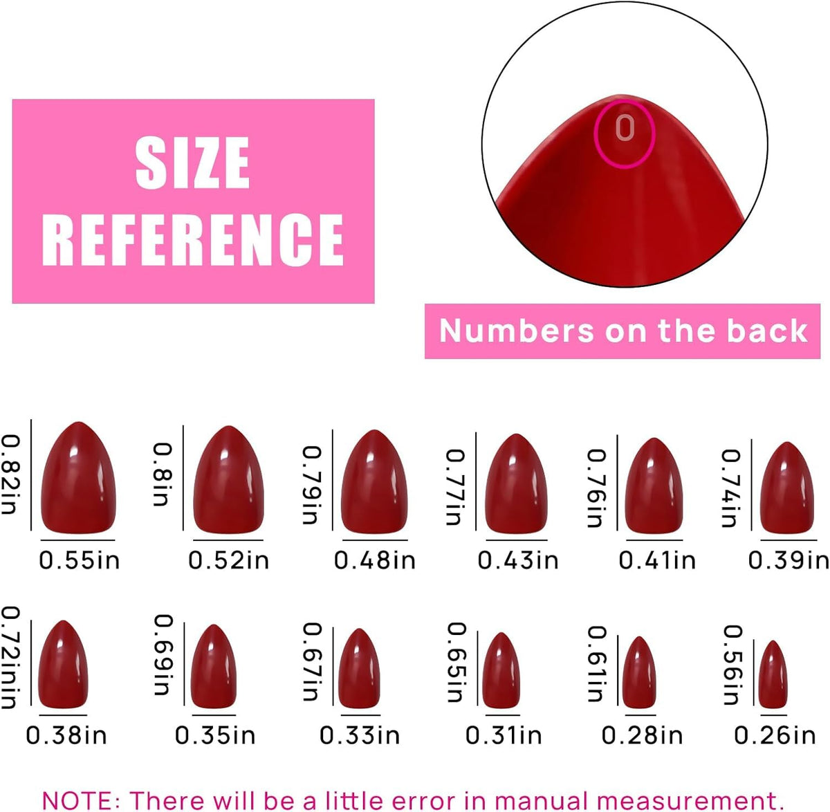 NAILWIND 120 Pcs Soft Gel Nails | Medium Round Artificial Nails Extensions | Combo in 5 Colors With Glue Stickers | Acrylic Nails Press ons for Women Girls (04) - Image 5