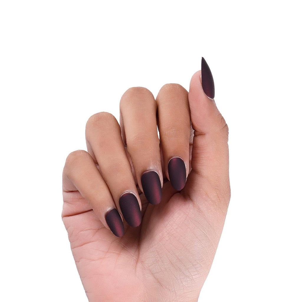 NAILWIND 24 Natural French Short False Nails Acrylic Full Cover Nails,Natural Fake Nails Delicate & Comfortable for Women and Girls (N40, 24 Count -Pack of 1) - Image 4