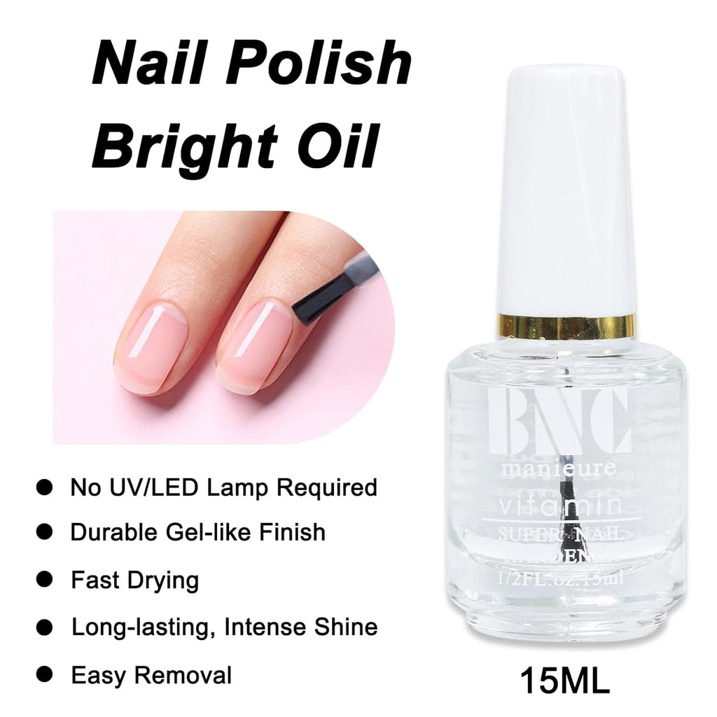 NAILWIND Nail Hardener Nail Care | Transparent | Enriched with Vitamin Oil | 15ml Nail Hardener - Image 6