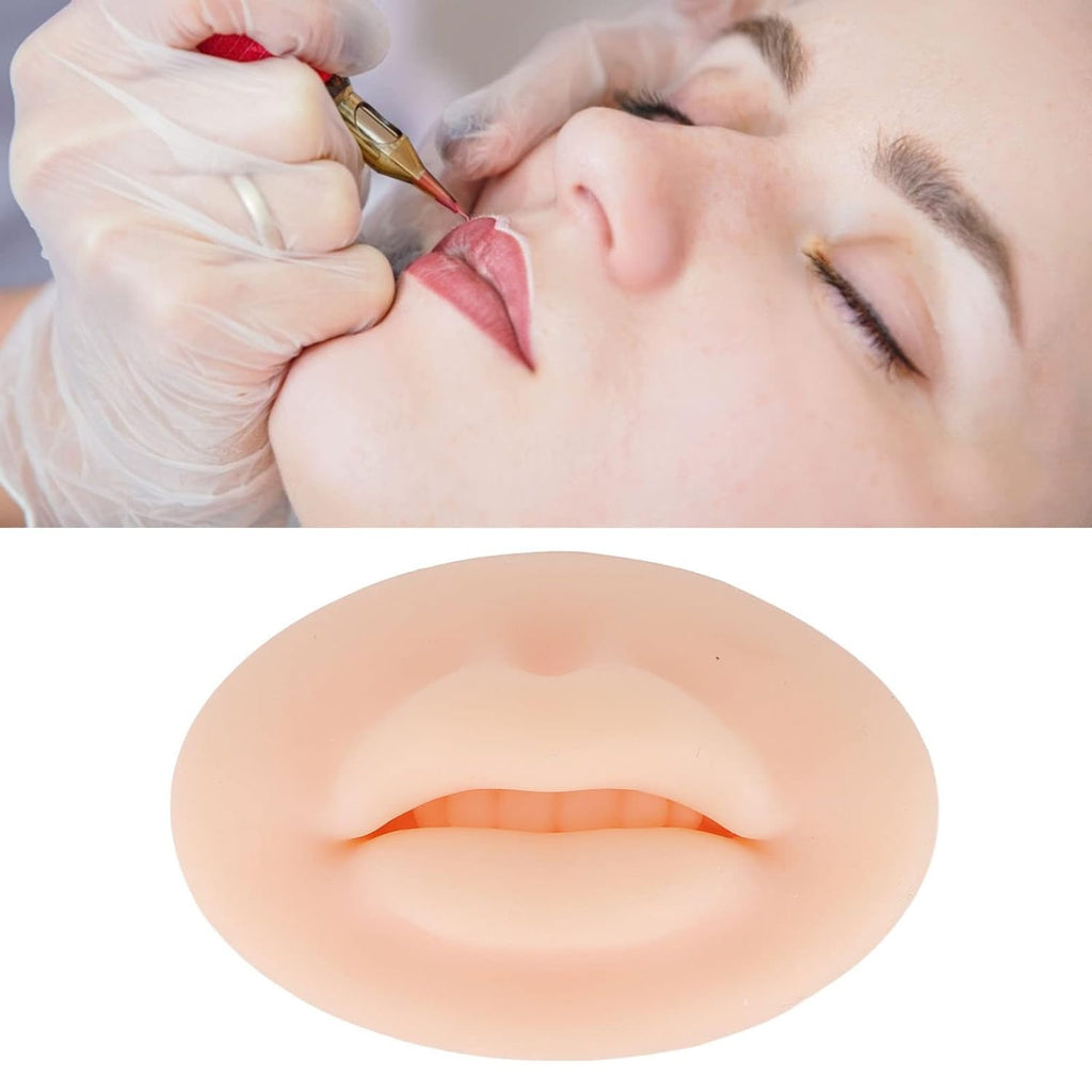 COSLUXE Silicone Practice Skin for Lips - Easy To Use With Tooth Shape for Lipsticks and Face Makeup - Tools 1 Pcs - Image 8