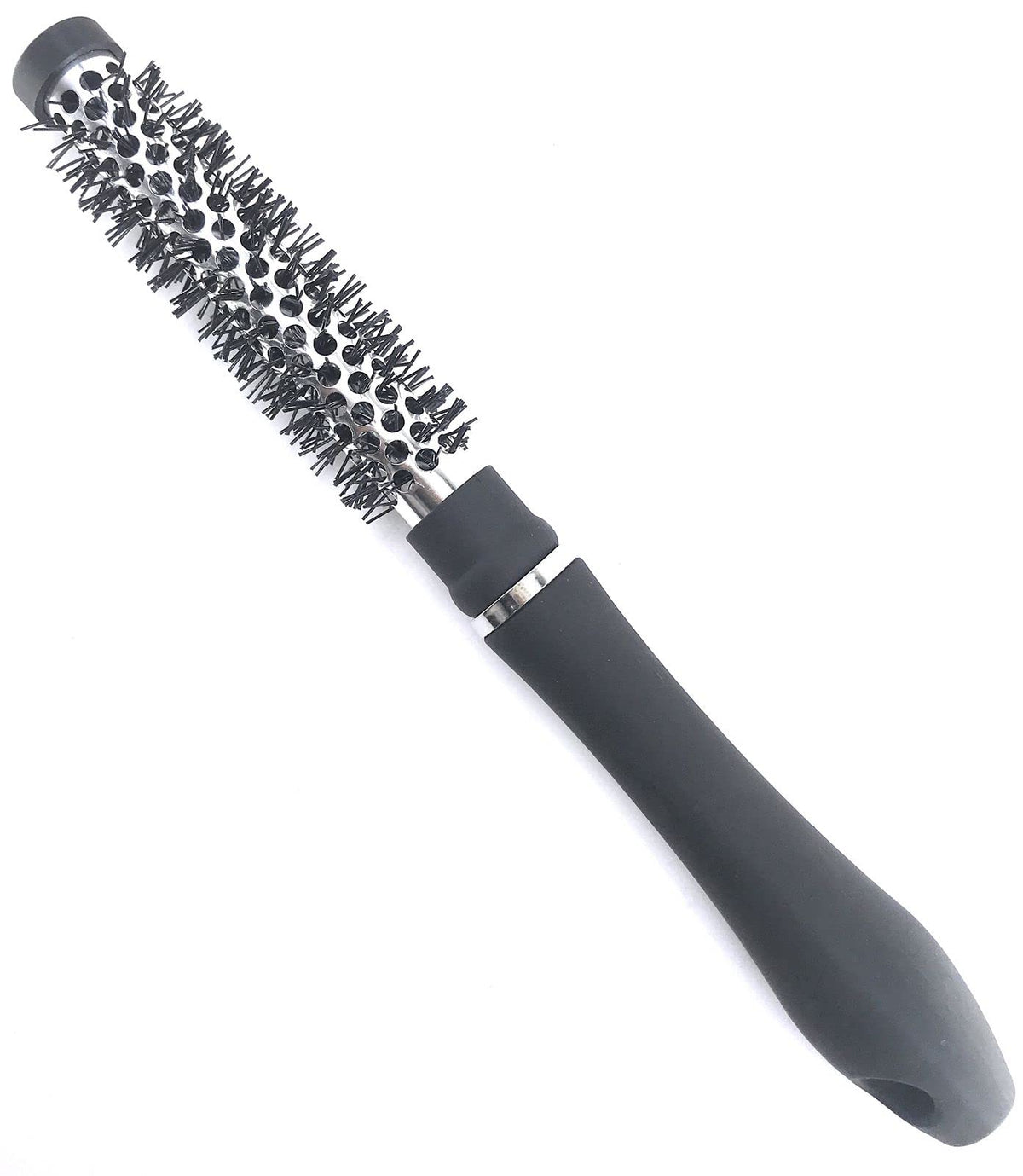 COSLUXE Professional Round Brush Set for Blow Drying Curling,Round Hair Brush Set for Woman Curly and Straight Salon Hair Styling, (BLACK, 25MM)