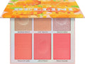 HUDAMOJI Blush Highlighter Palette | 6 Color Matte Shimmer Blusher Face Makeup | Bellini Blusher Palette | 36g