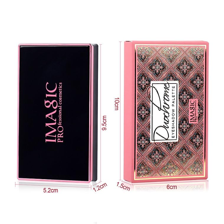 COSLUXE IMAGIC IMAGIC Duo Chrome Shimmery Eye Shadow Palette, 8 Color Chameleon Eyeshadow Palette, 7.2G - Image 6