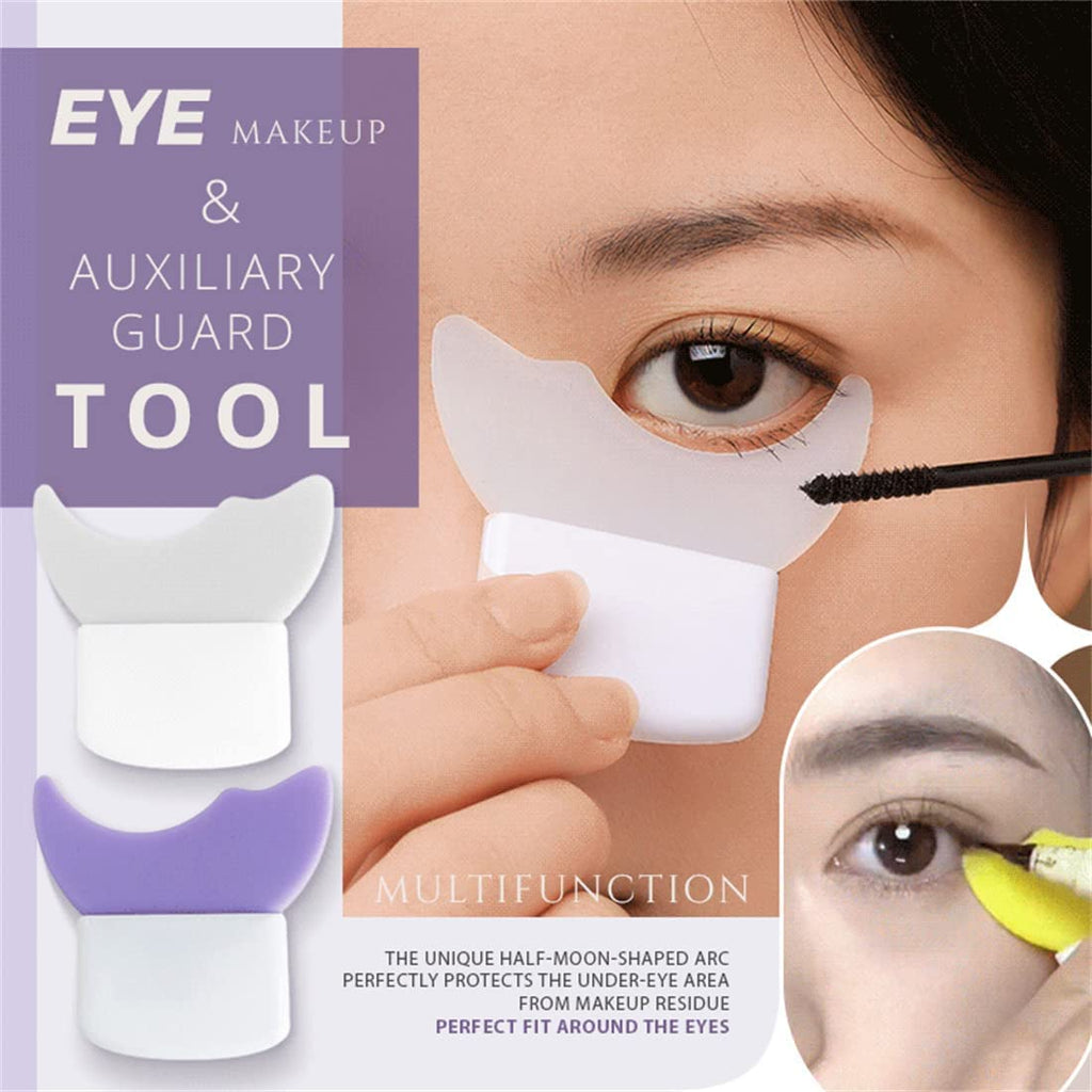 COSLUXE Silicone Stencils Eye Makeup, Professional Eyeshadow Shields, Perfect Eye Makeup for Beginners, for Mascara, Eyeliner, Eyeshadow - Image 3